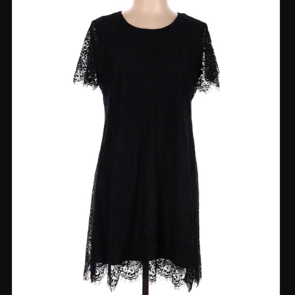 EUC Madewell Dress Women's Size 12 Black